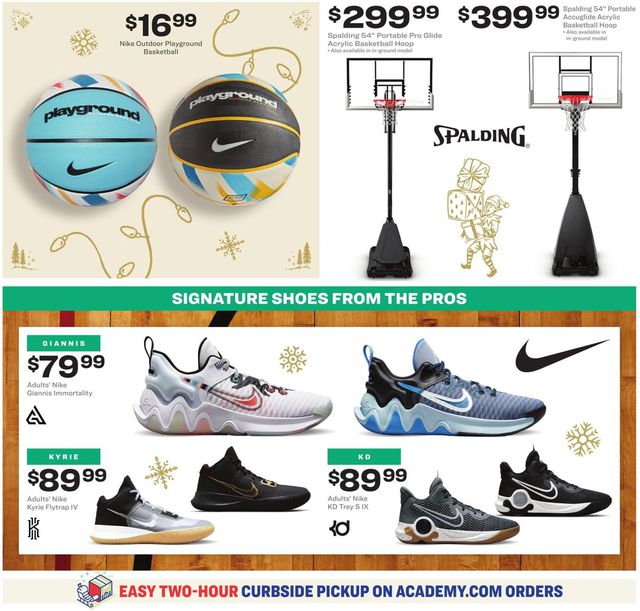 Academy Sports Ad from 11/15/2021