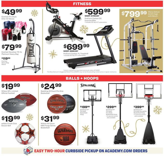 Academy Sports Ad from 11/28/2021