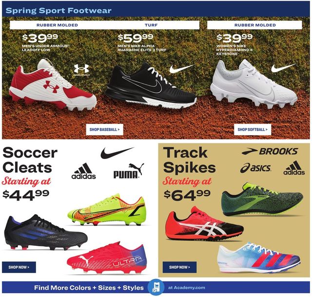 Academy Sports Ad from 02/14/2022