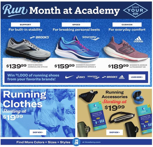 Academy Sports Ad from 03/14/2022