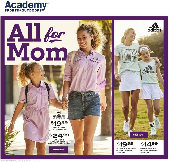 Academy Sports Ad from 04/25/2022