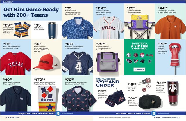 Academy Sports Ad from 05/31/2022