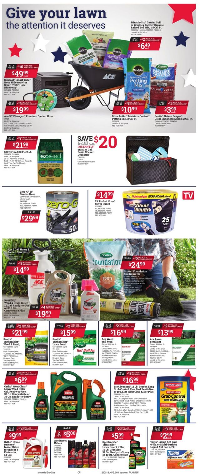 Ace Hardware Ad from 05/19/2021