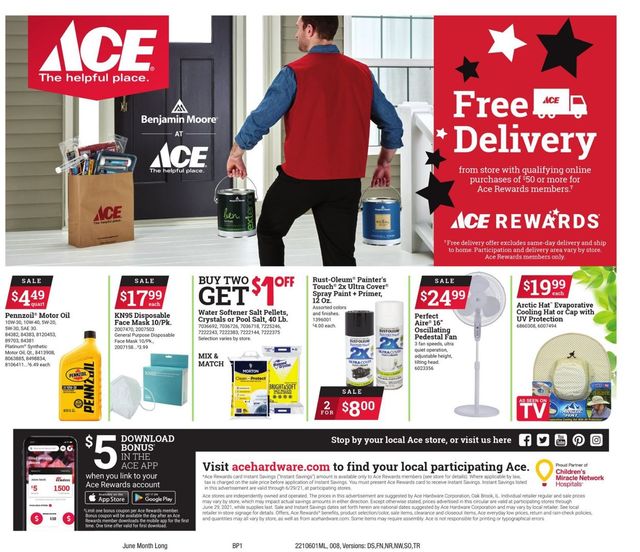 Ace Hardware Ad from 06/01/2021