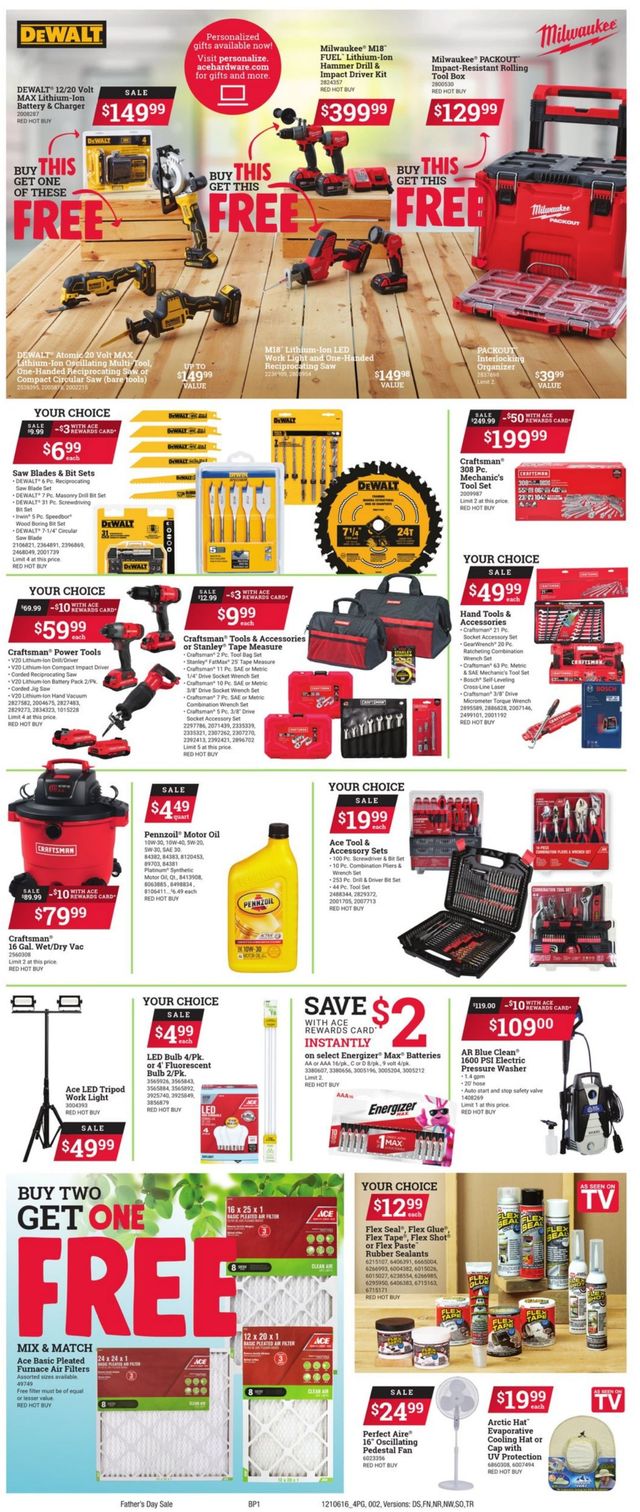 Ace Hardware Ad from 06/16/2021