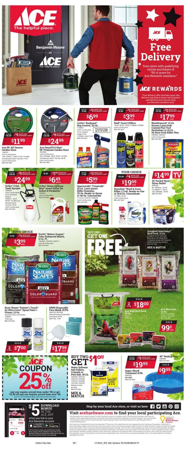 Ace Hardware Ad from 06/16/2021