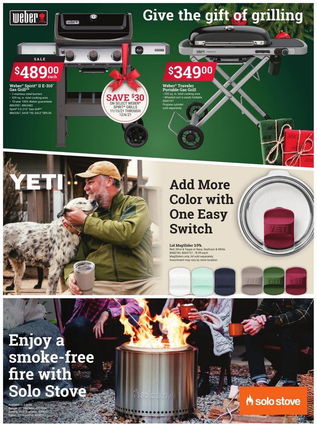 Ace Hardware Ad from 12/10/2021
