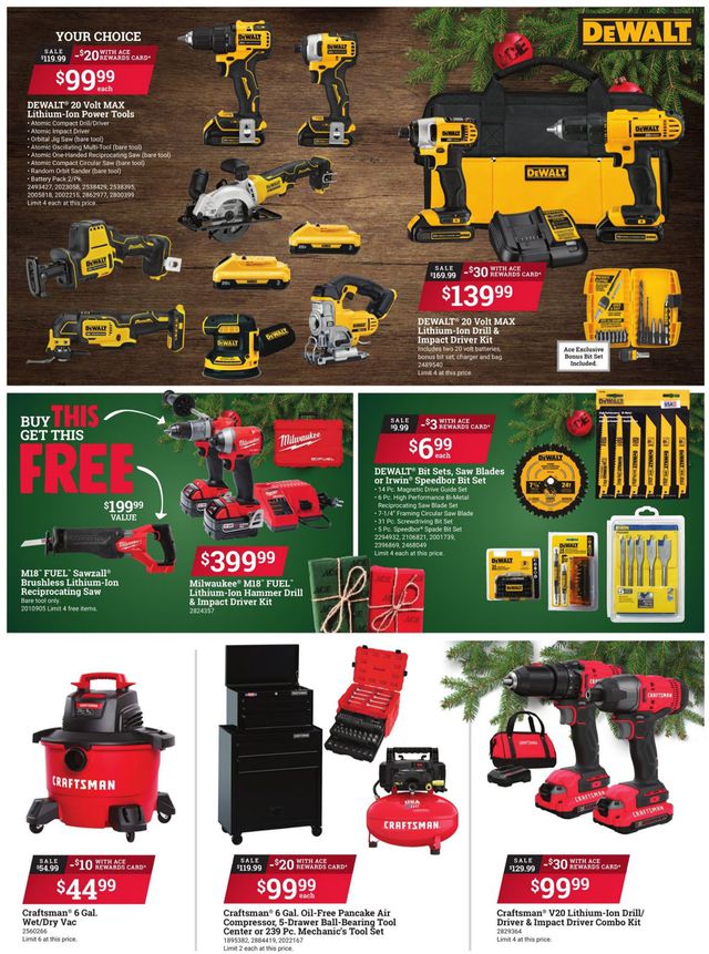 Ace Hardware Ad from 12/10/2021