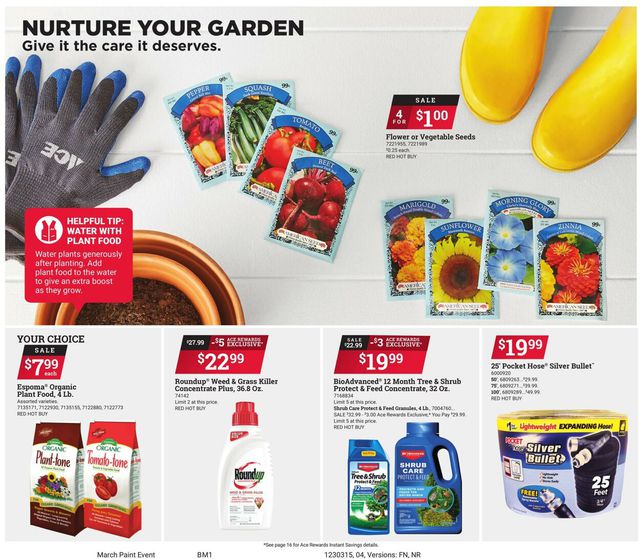 Ace Hardware Ad from 03/15/2023