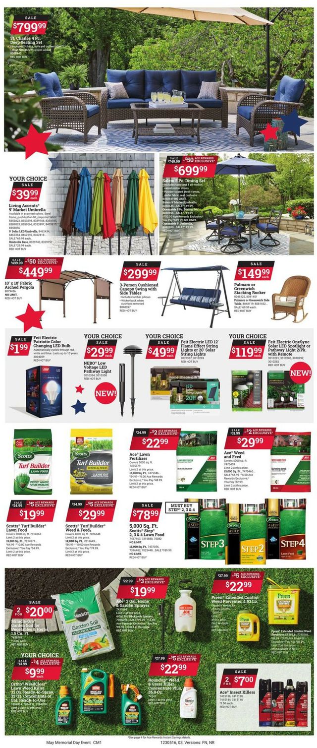 Ace Hardware Ad from 05/16/2023