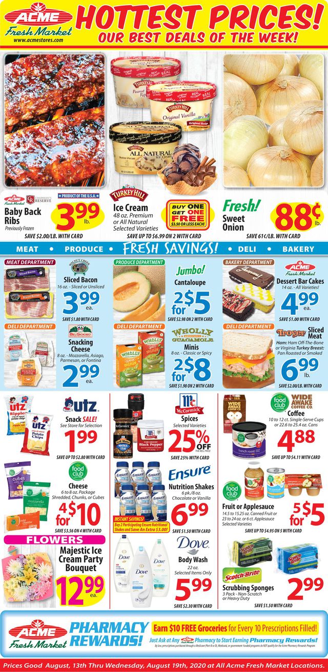 Acme Fresh Market Ad from 08/13/2020