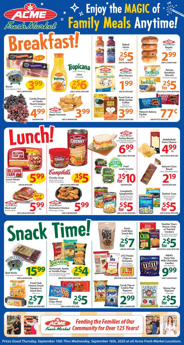 Acme Fresh Market Ad from 09/10/2020
