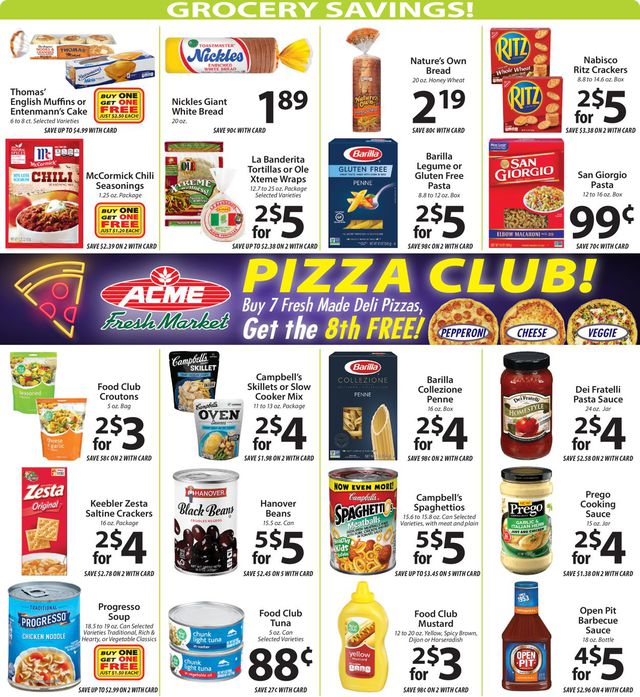 Acme Fresh Market Ad from 10/08/2020