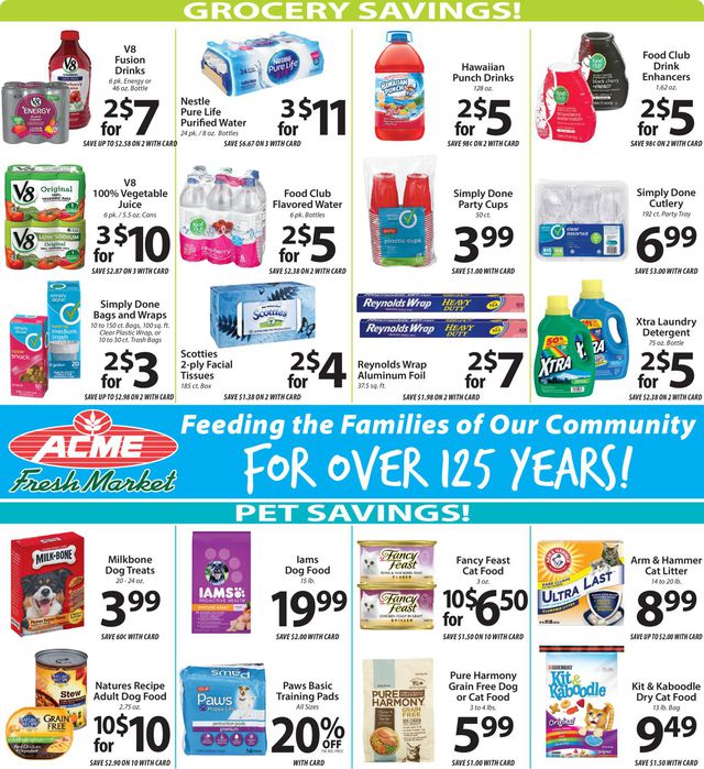 Acme Fresh Market Ad from 10/29/2020