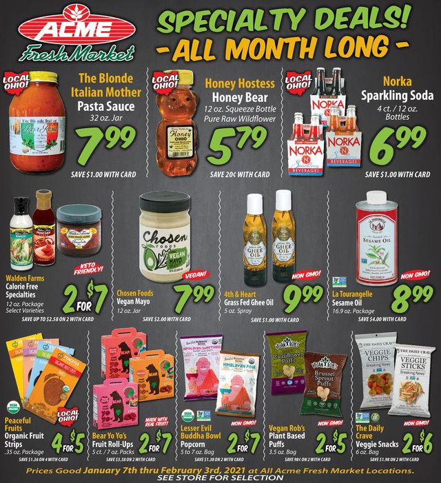Acme Fresh Market Ad from 01/07/2021