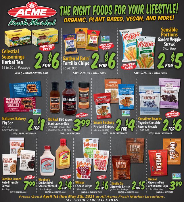Acme Fresh Market Ad from 04/22/2021
