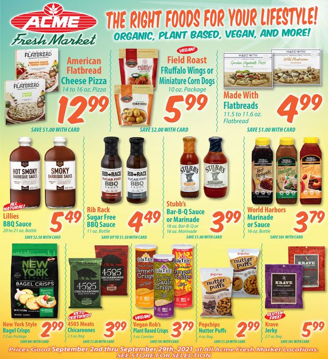 Acme Fresh Market Ad from 09/02/2021