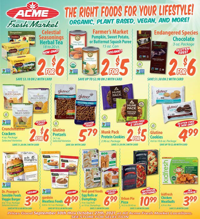 Acme Fresh Market Ad from 10/07/2021