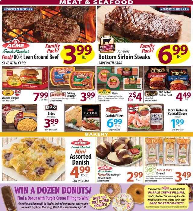 Acme Fresh Market Ad from 03/31/2022