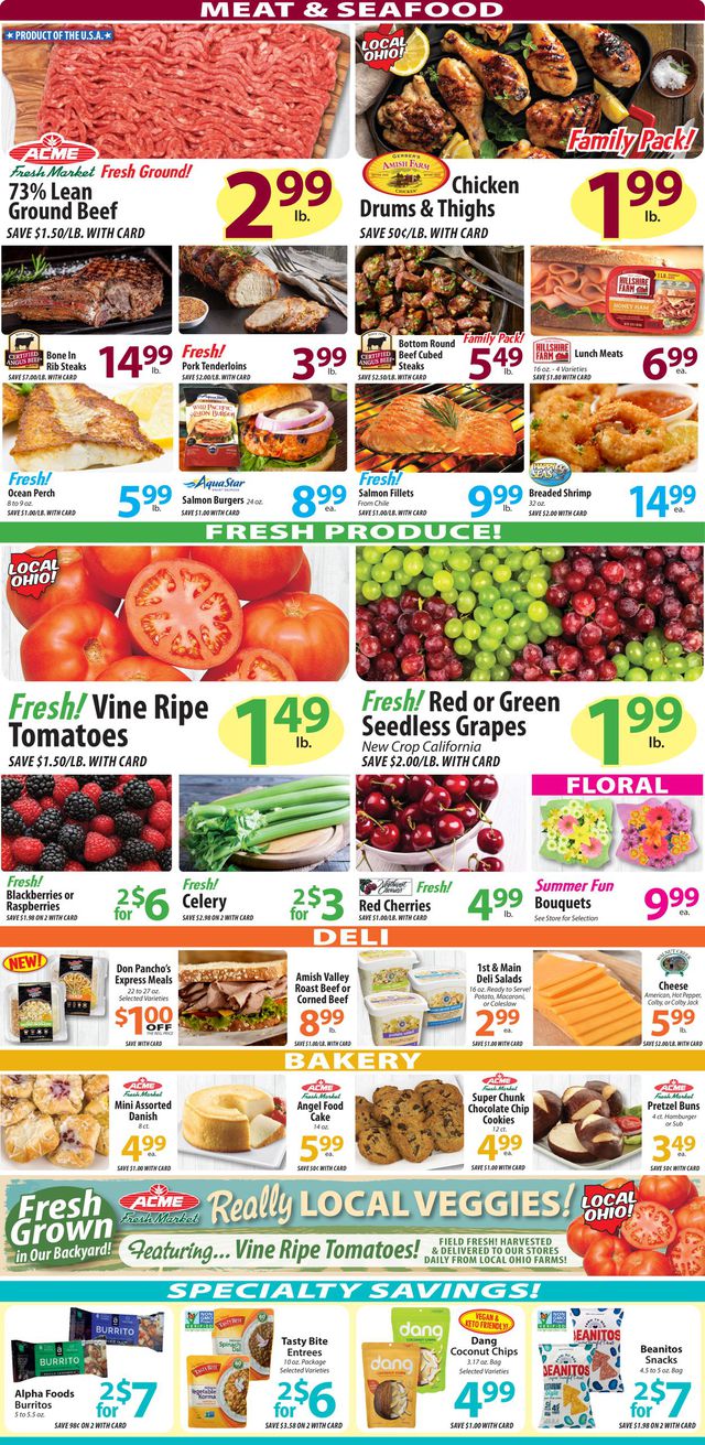 Acme Fresh Market Ad from 07/21/2022