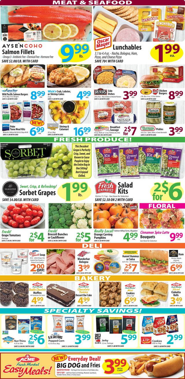 Acme Fresh Market Ad from 09/29/2022