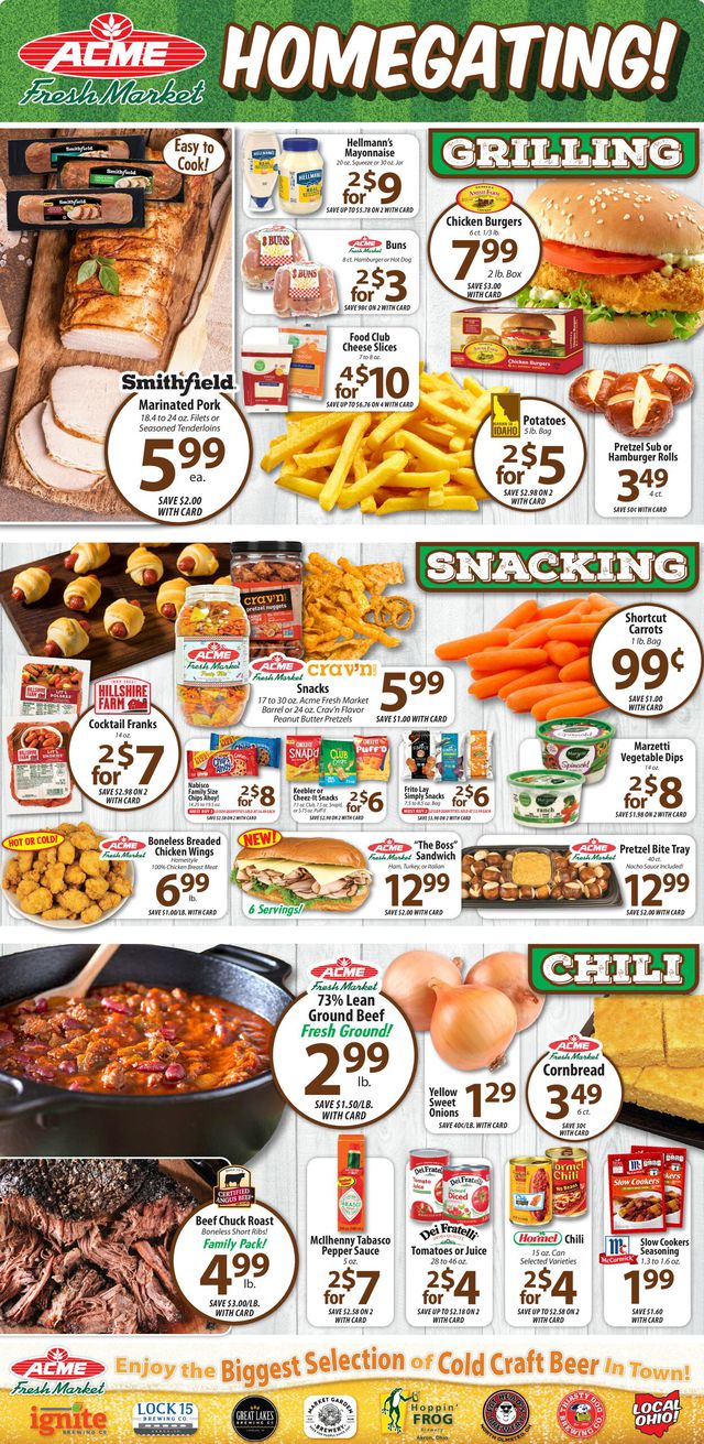 Acme Fresh Market Ad from 10/20/2022