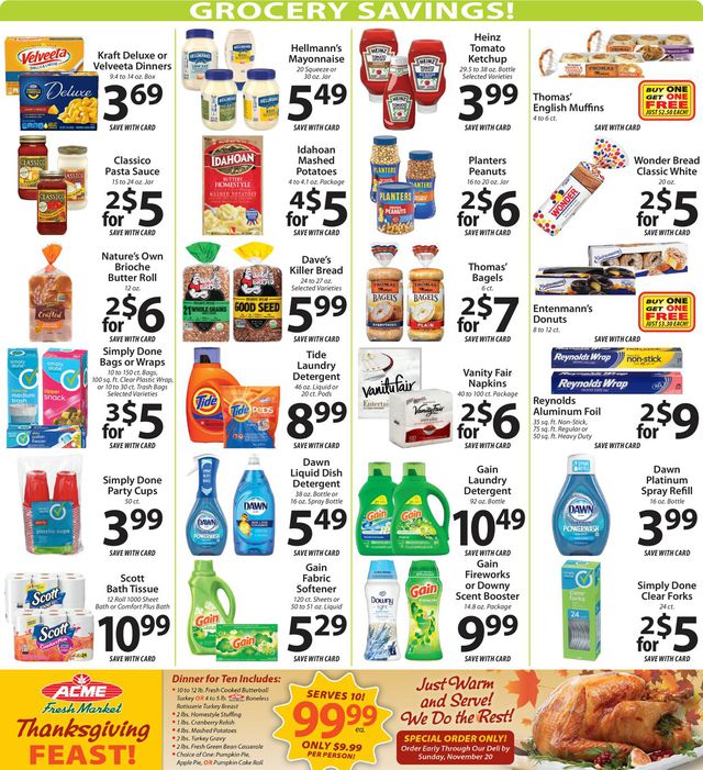 Acme Fresh Market Ad from 11/17/2022