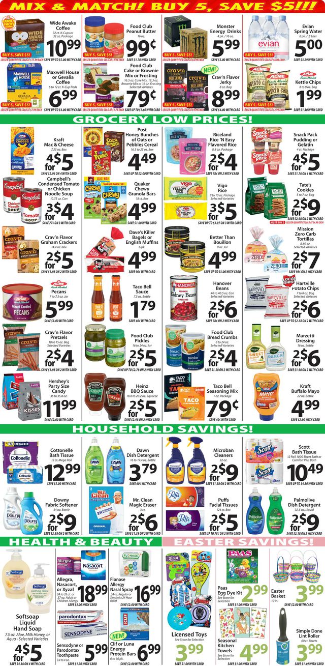 Acme Fresh Market Ad from 03/09/2023