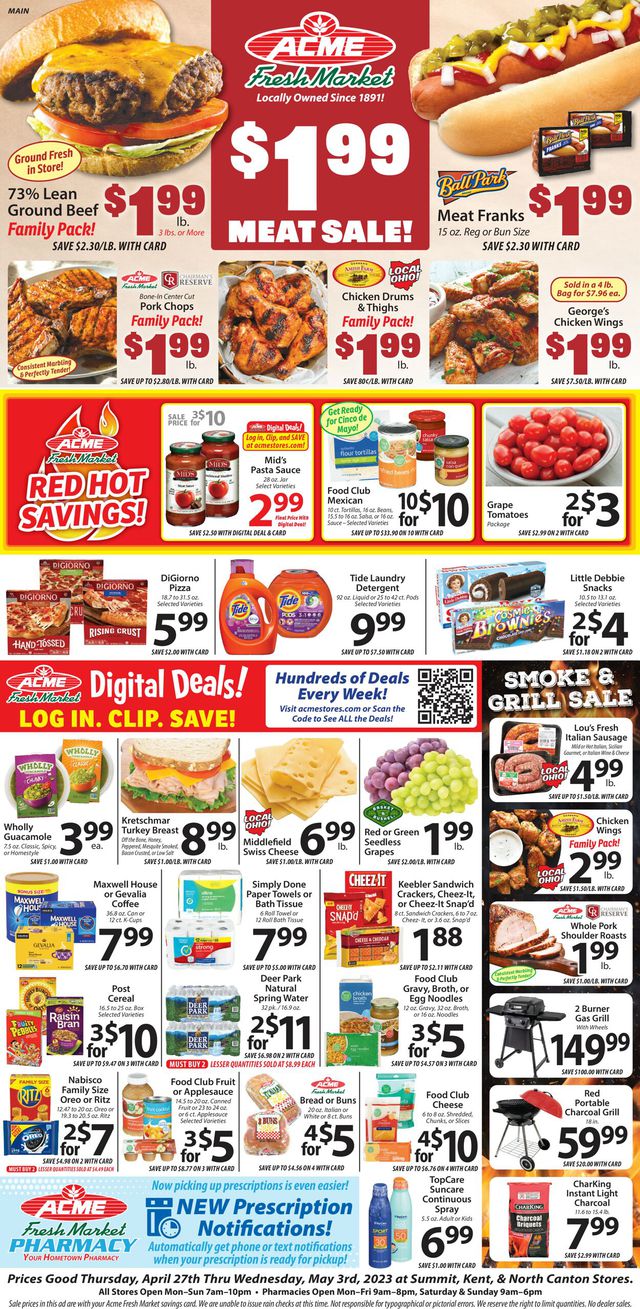 Acme Fresh Market Ad from 04/27/2023
