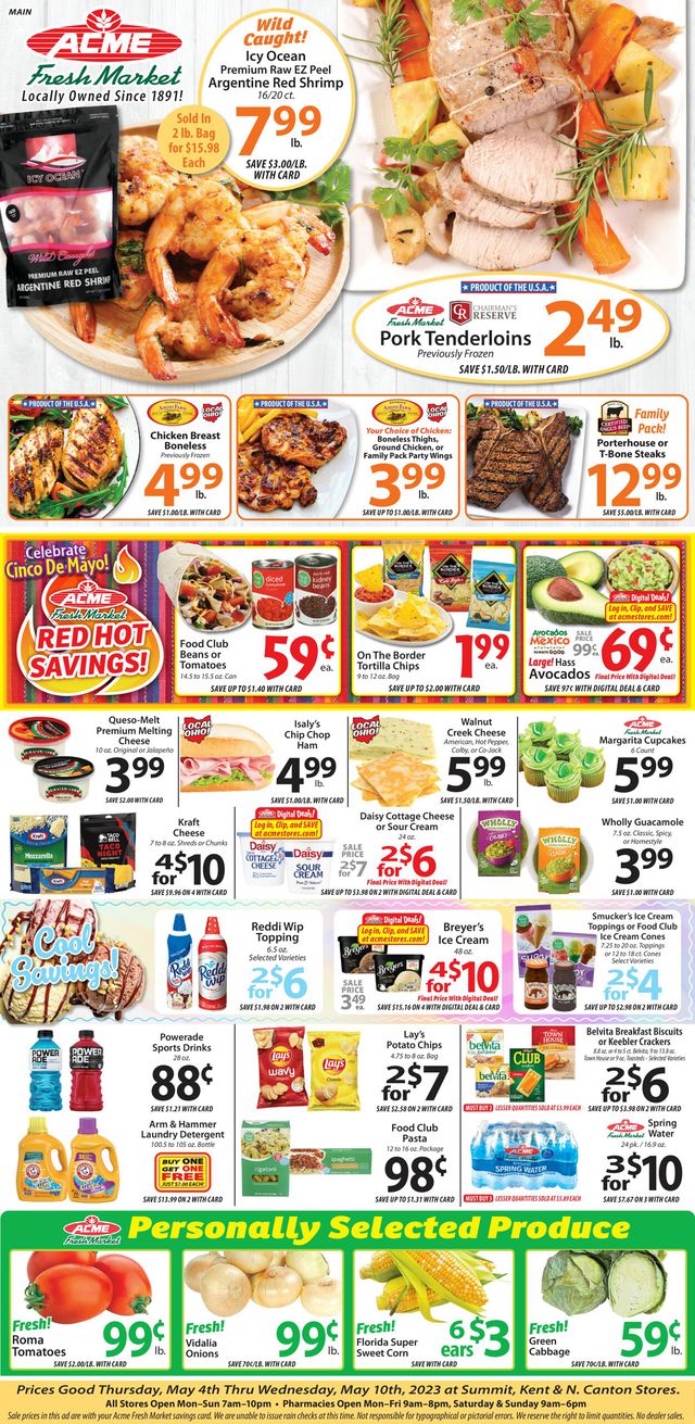 Acme Fresh Market Ad from 05/04/2023