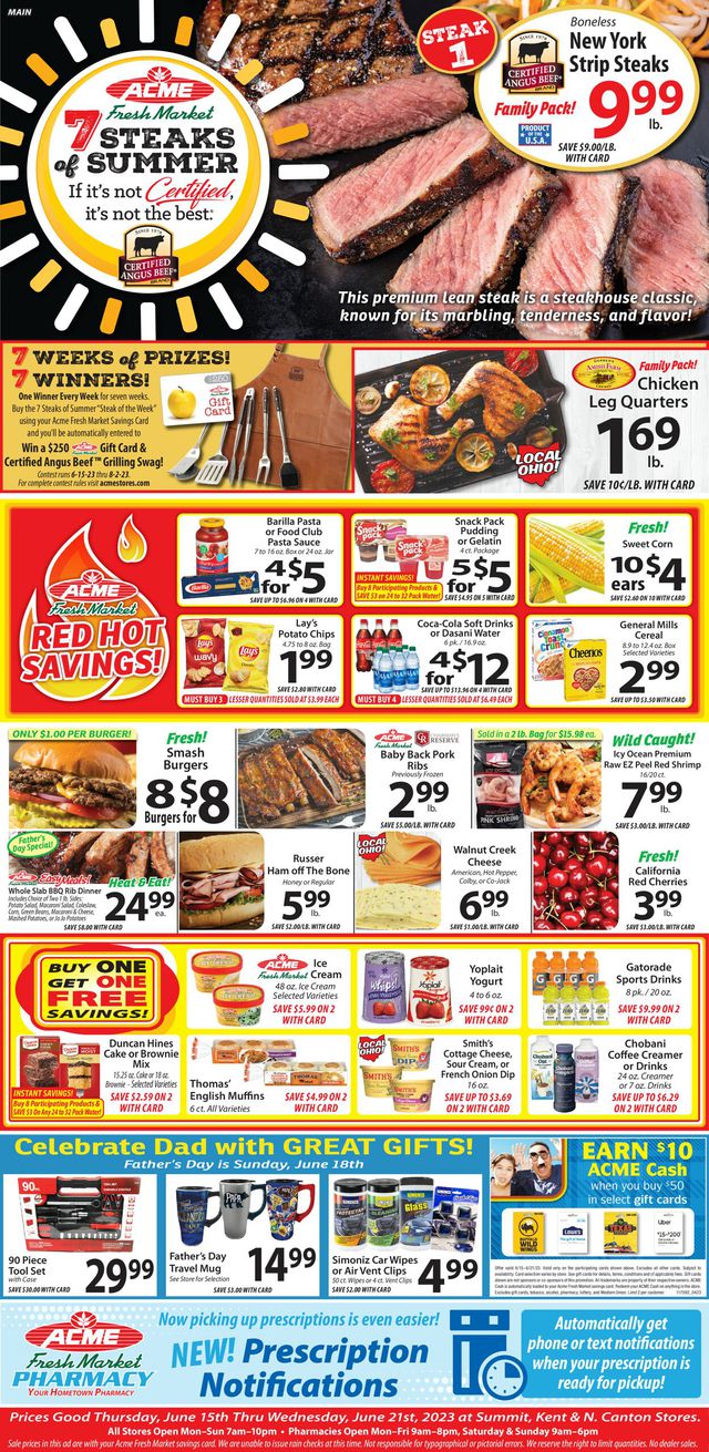 Acme Fresh Market Ad from 06/15/2023