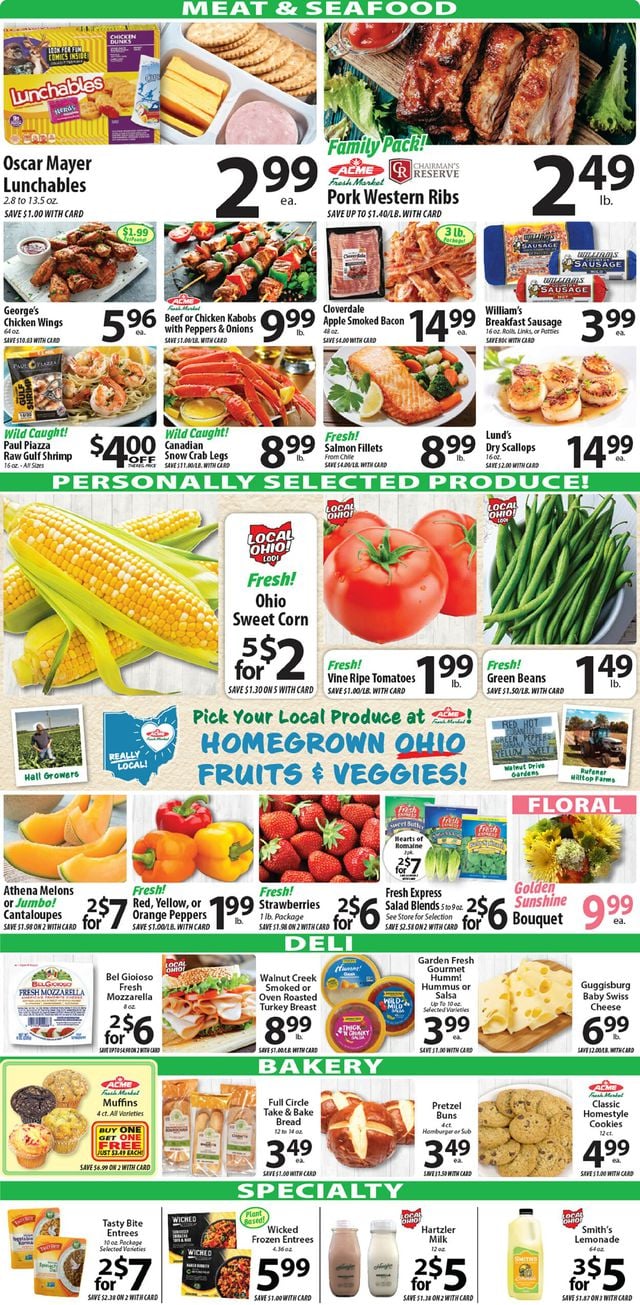 Acme Fresh Market Ad from 07/27/2023