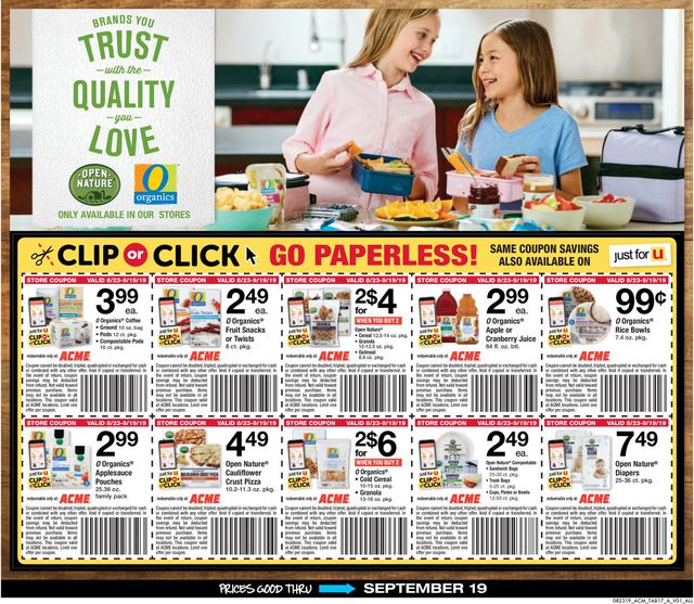 Acme Ad from 08/23/2019