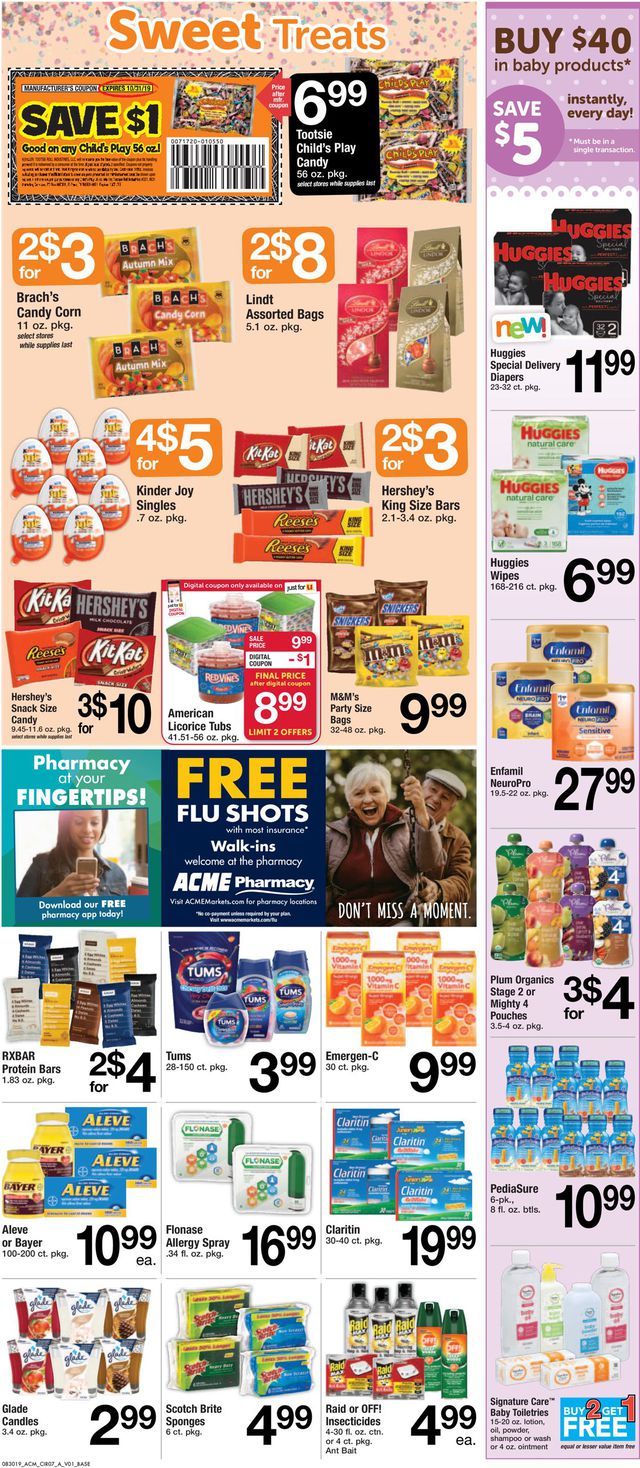 Acme Ad from 08/30/2019