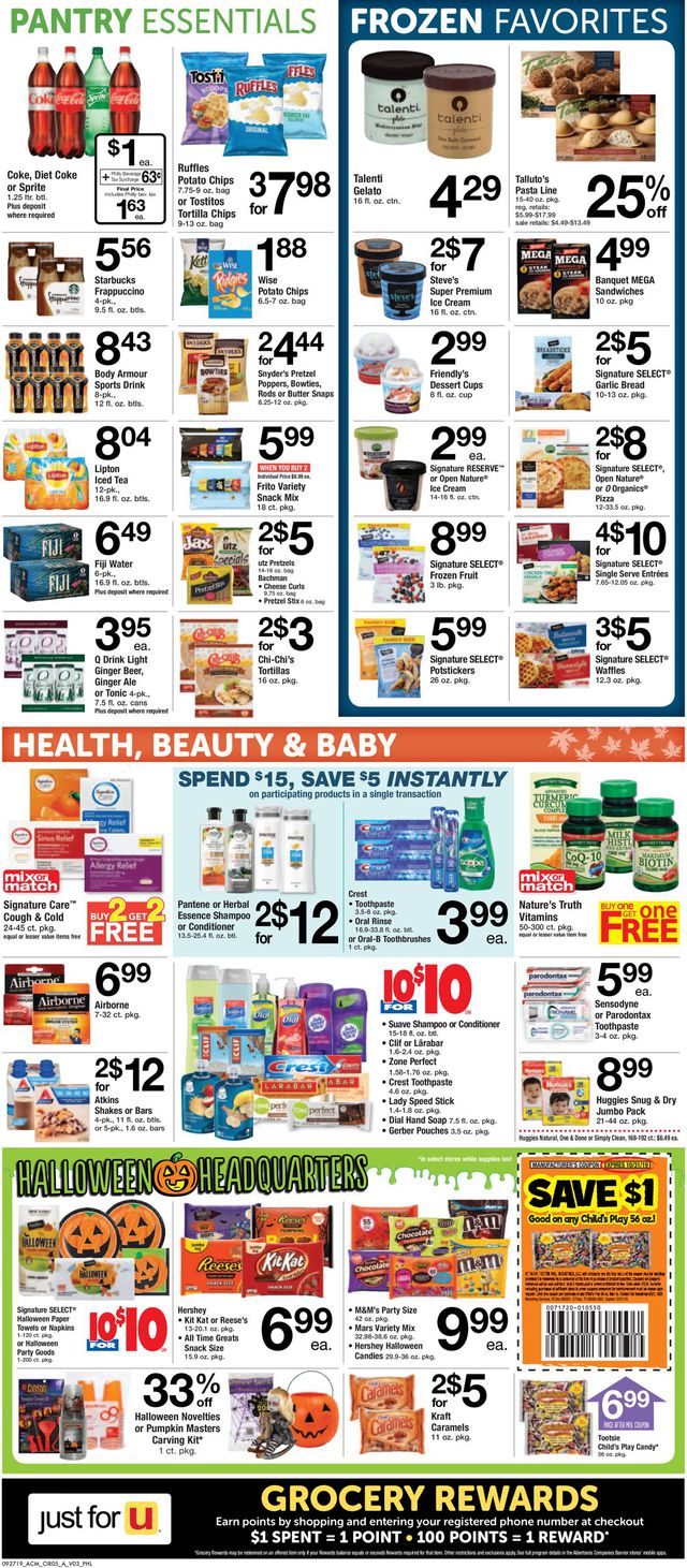 Acme Ad from 09/27/2019