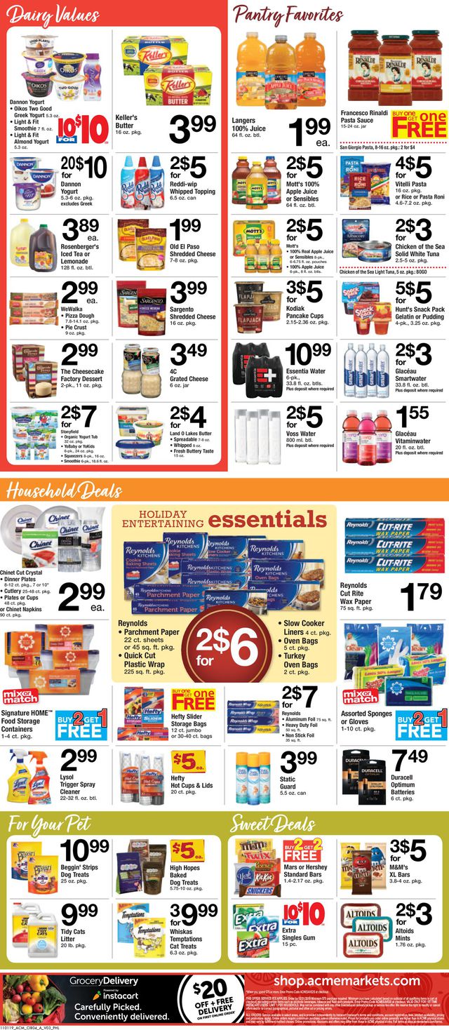 Acme Ad from 11/01/2019