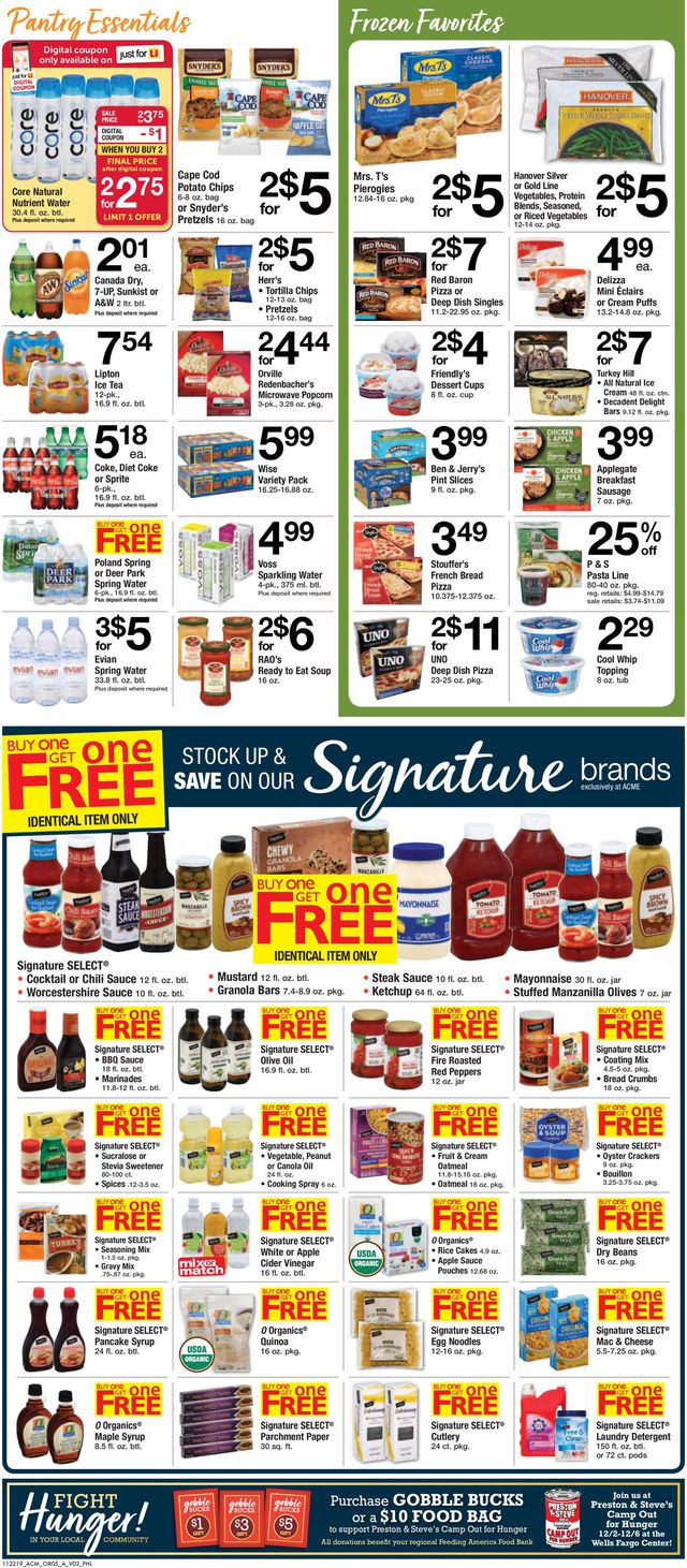 Acme Ad from 11/22/2019