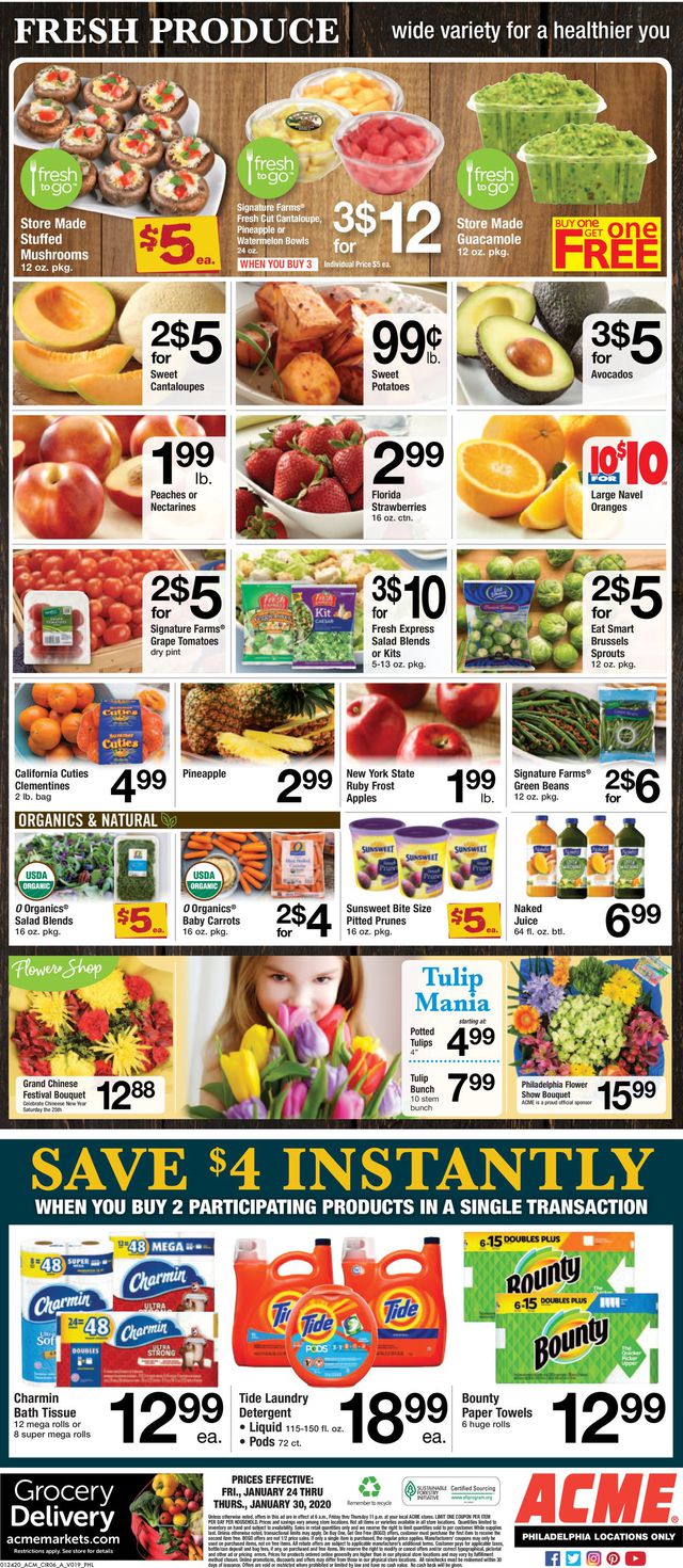 Acme Ad from 01/24/2020