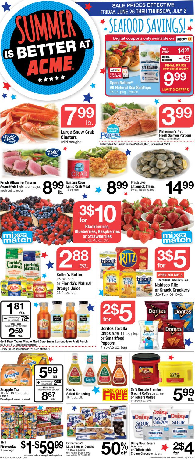 Acme Ad from 06/26/2020