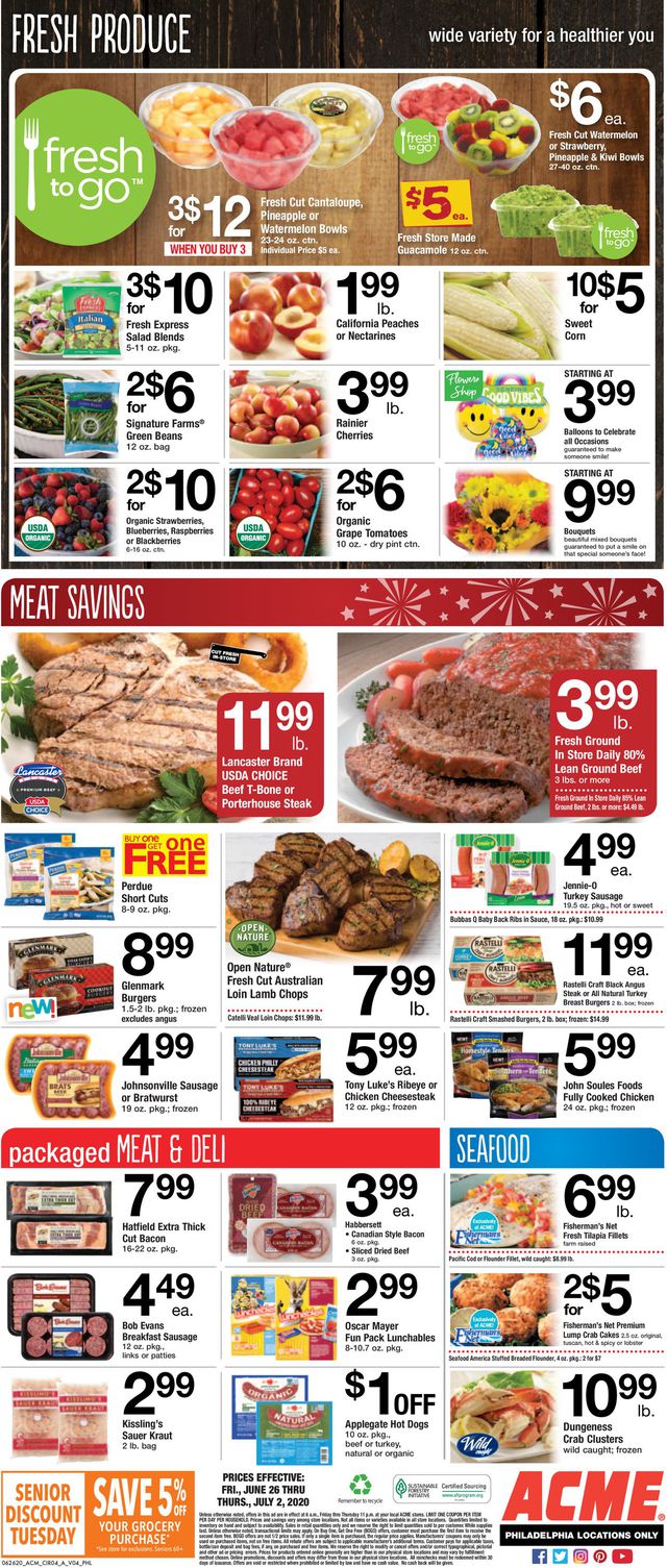 Acme Ad from 06/26/2020