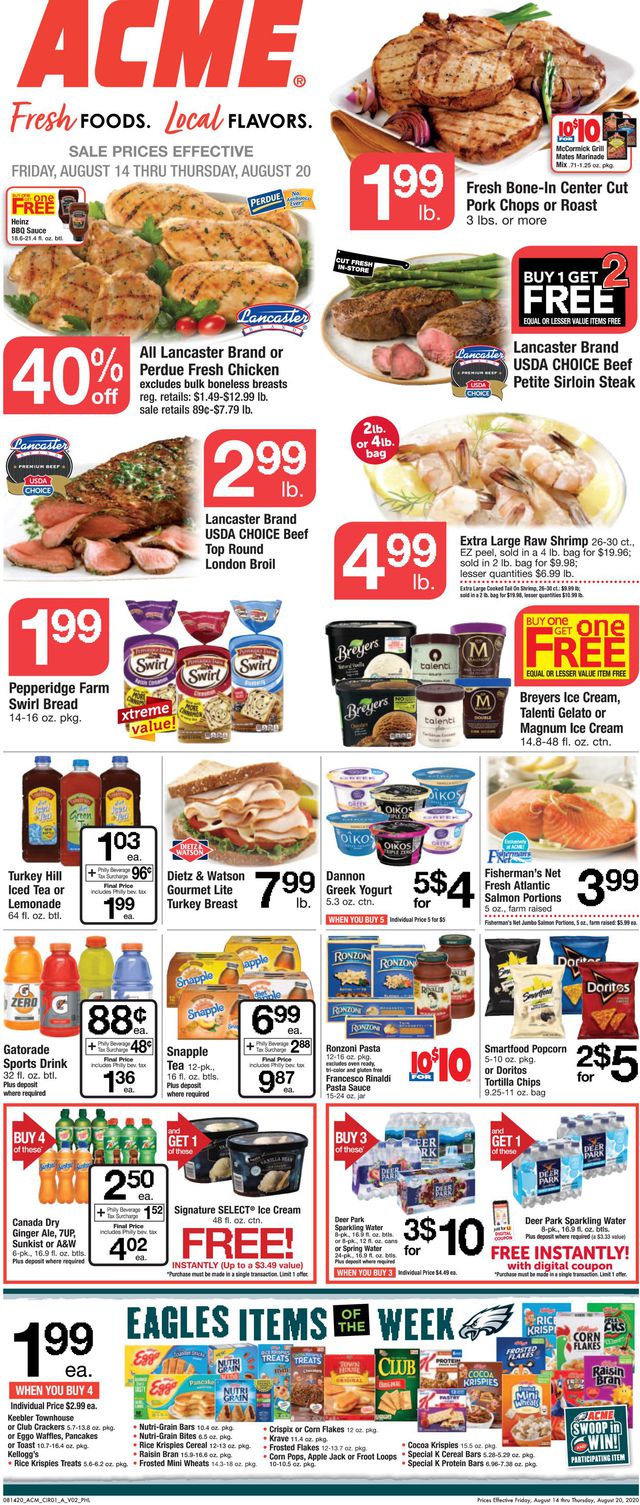 Acme Ad from 08/14/2020