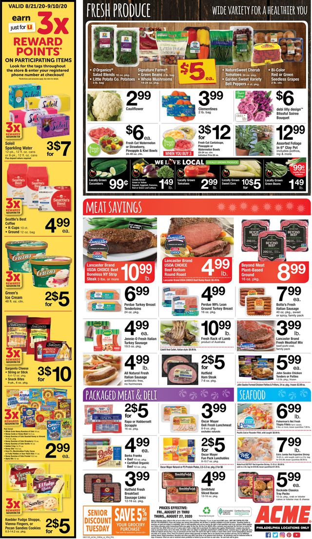 Acme Ad from 08/21/2020