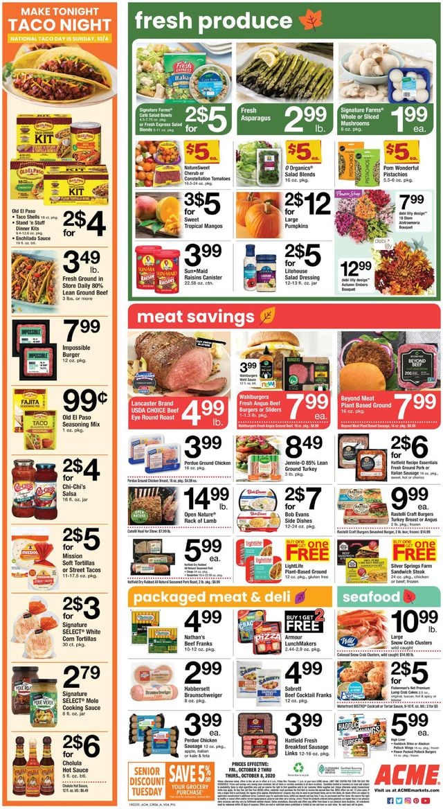 Acme Ad from 10/02/2020