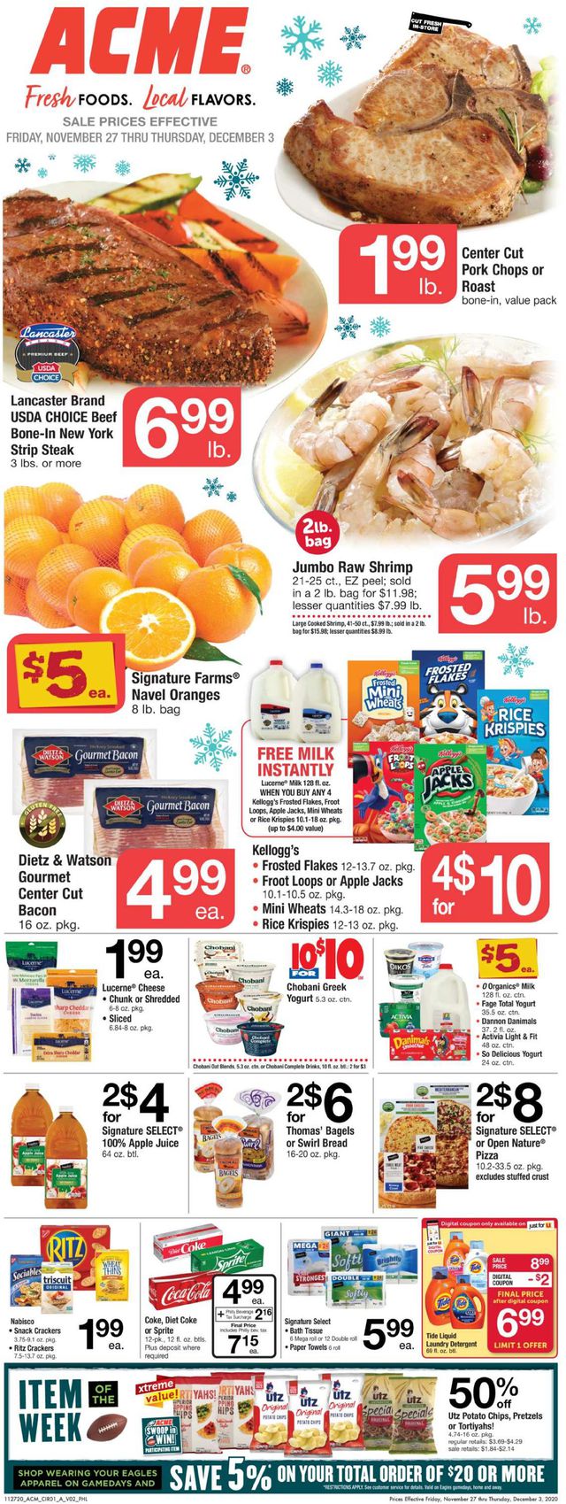 Acme Ad from 11/27/2020