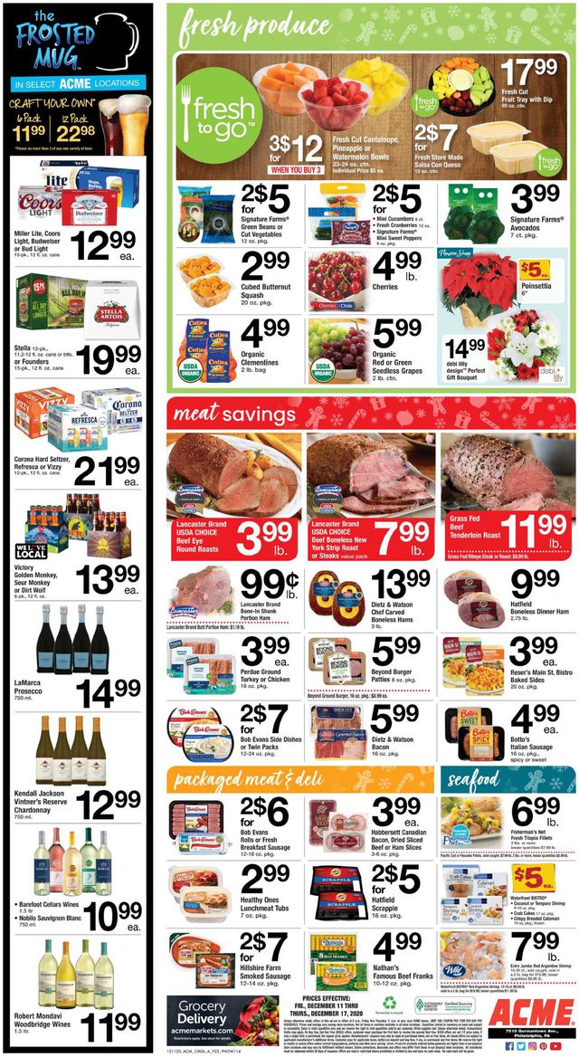 Acme Ad from 12/11/2020