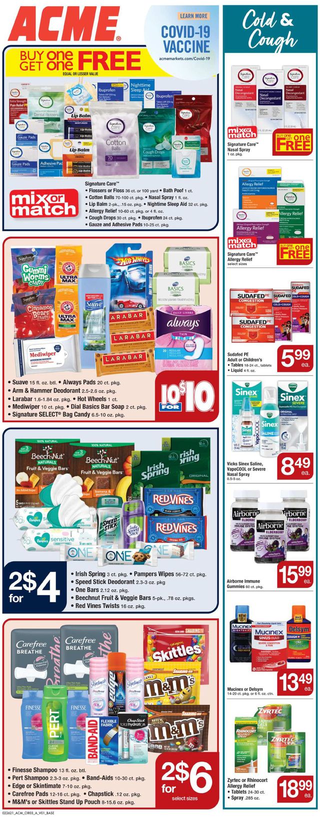 Acme Ad from 02/26/2021