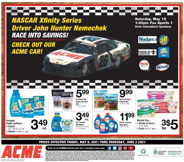 Acme Ad from 05/07/2021