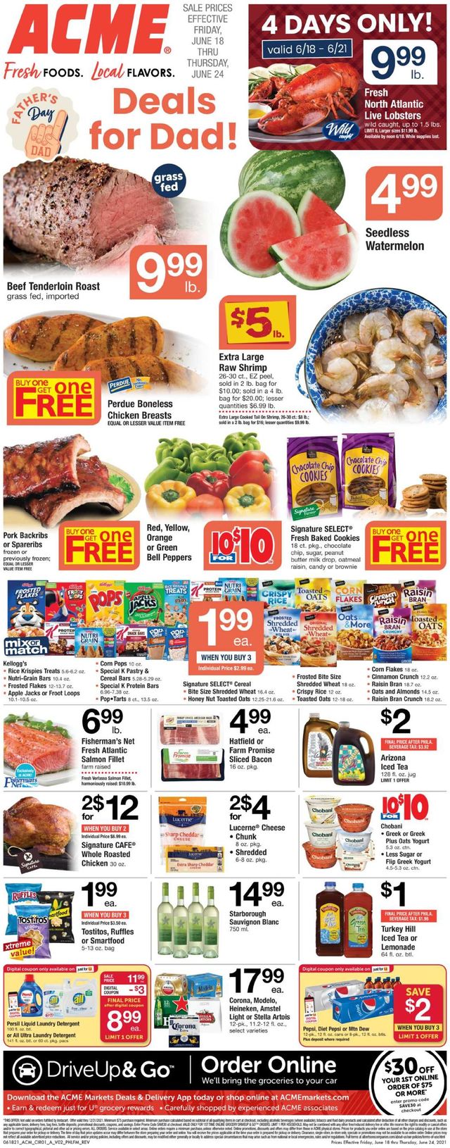 Acme Ad from 06/18/2021
