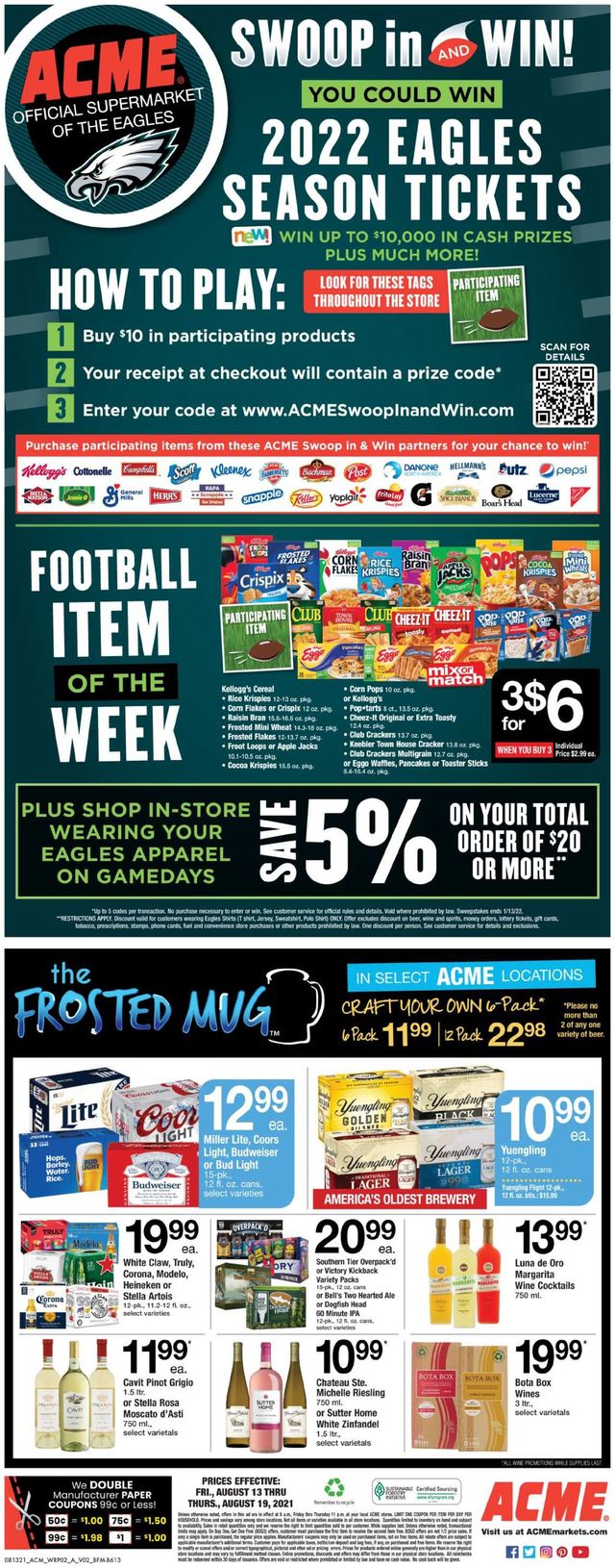 Acme Ad from 08/13/2021
