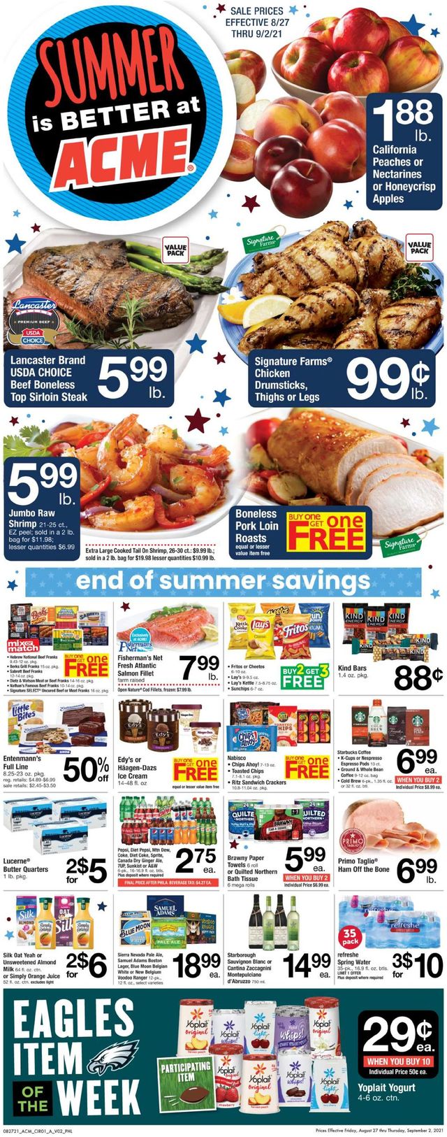 Acme Ad from 08/27/2021